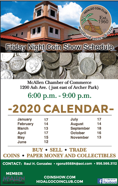 Coin Shows in the Rio Grande Valley Coin Collectors
